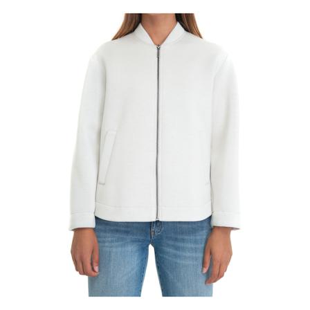 Max Mara Weekend, Namur Crewneck sweatshirt Wit, Dames, Maat:L,Viscose