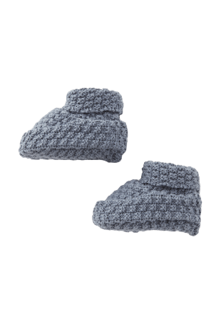 RIKIKI Stickade tossor SWAN Skor Blå 4-8 mån