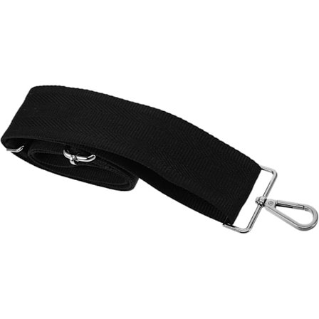 Canvas Stropp Svart Crossbody Veske Canvas Tote Bag