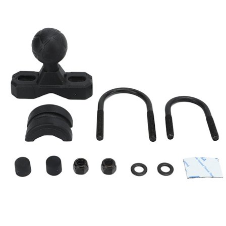 1in Styre U Bolt Base Kule Styrefeste Base for Motorsykler Sykler Elsparkesykkel 13 til 36 mm Styrskinne