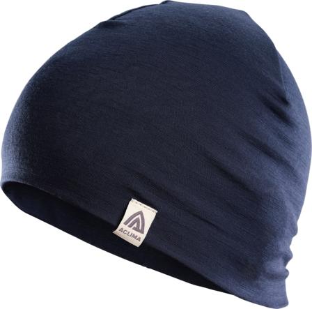 Aclima LightWool Relaxed Beanie Unisex beanies Blue OneSize