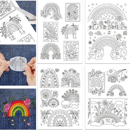 4 ark vannløselig håndsøm Stabilisatorer søm