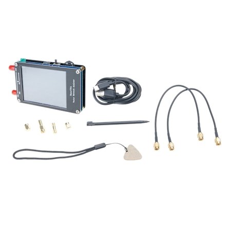 NanoVNA Vektornetværksanalysator Kit HF VHF UHF Antenneanalysator 10KHz~1.5GHz