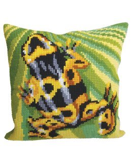 Broderikit Kudde Groda - Collection D'Art