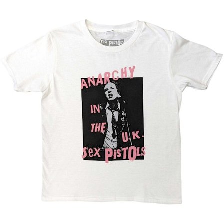 Sex Pistols Barn/Barn Anarchy In The UK Bomull T-shirt 7-8