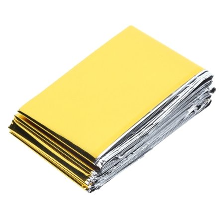 160x210cm Nødteltfolie Camping Termisk Sovepose Overlevelse Refleksly