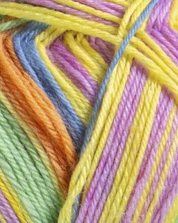 Lanka Sox Merino 4 ply 100 g Sateenkaari