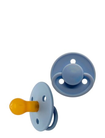 Mininor Round Pacifier Latex - Blue - 0 M