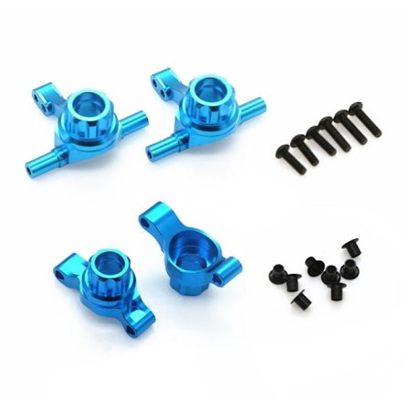 4 stk. Metal og bagerste lodrette ledarmstyringsledssæt til TT02 TT-02 1/10 fjernstyret bilopgraderingsdele