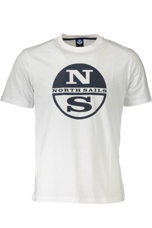 North Sails T-shirt Maniche Corte Uomo Bianco