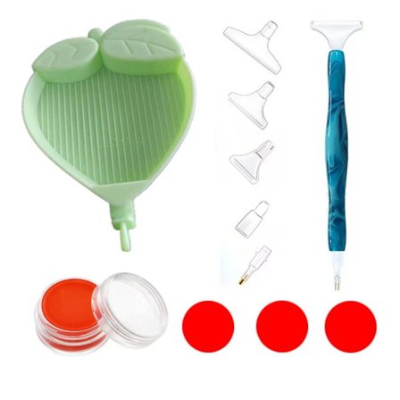 Diamant-malerbakkesæt Diamant-malepen SÆT 2 SÆT 2