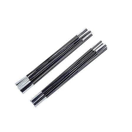 Utendørs campingutstyr, teltstøttestenger, buet (2 pakker)