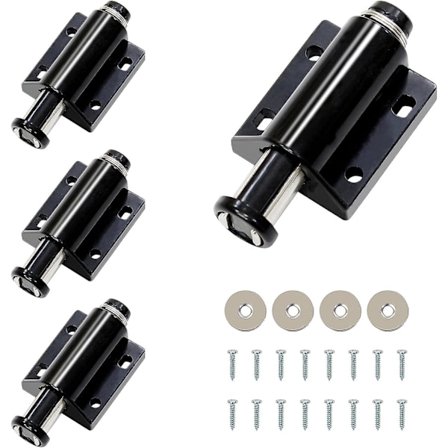 Kaapin oven kosketusponnahdus avaa magneettilukon musta laatikon magneetti ponnahdus avaa salvan laitteisto vauvan turvallisuus ponnahdus 