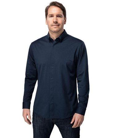 STOIX Marcus Slim Sky Blue All Navy Blue