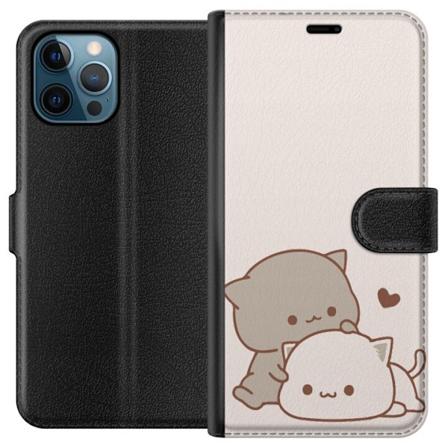 Apple iPhone 12 Pro Lommeboketui Kawaii Søte Katter