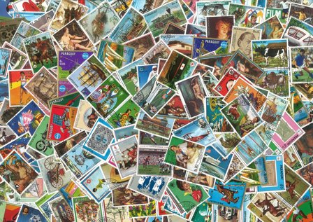 Paraguay - Frimærkepakke - 1150 frimærker