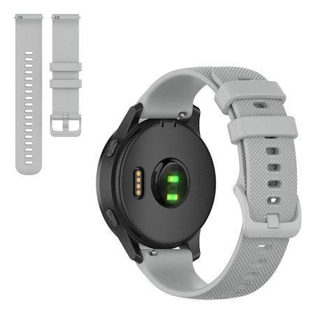 Garmin Venu 2 / Vivoactive 4 yksinkertainen yksivärinen ranneke - Harmaa