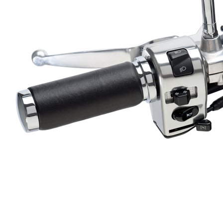 Manetki CustomAcces Original Chromowane 133 x 25 mm