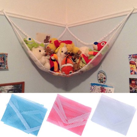Mesh Toy Hängmatta Näthörn Gosedjur Baby Hängande Förvaring - high quality