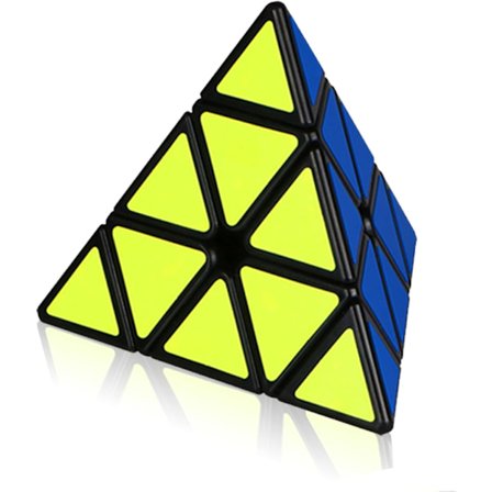 Pyraminx Cube, Pyramide Speed Cube, Professionel, Glat, Høj fejltolerance, Velegnet til konkurrenceøvelser