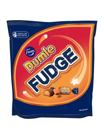 Dumle fudge coated with milk chocolate 0.3kg