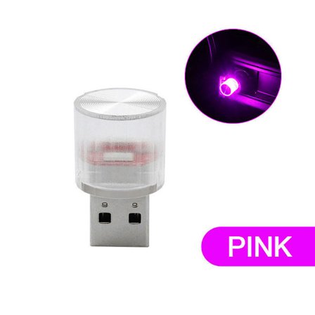 1x Mini Pære Tilbehør USB LED Bil Indvendig Neon Atmosfære