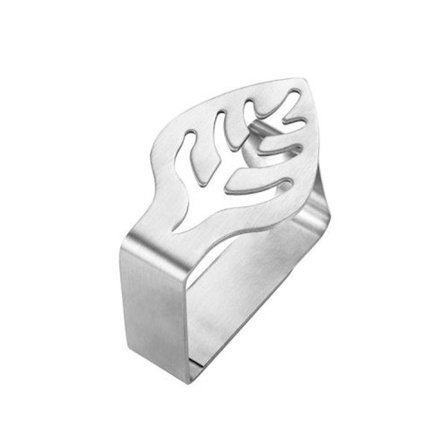 Stykker rustfritt stål duk klips, grafiske duk klips, høy elastisitet