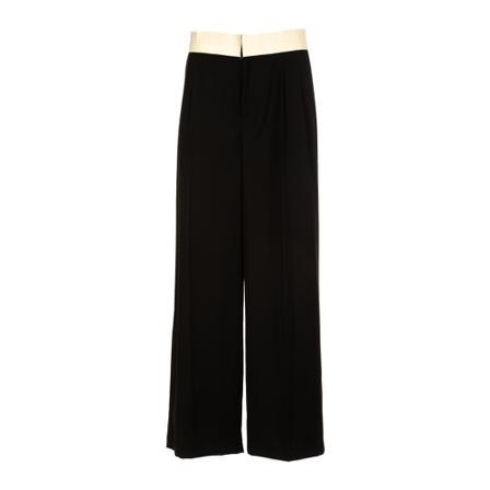 ViCOLO Wide Bukser Sort, Dame Bukser