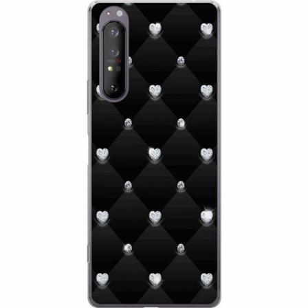 Sony Xperia 1 Ii Mjukt Skal - Diamant Hjärta