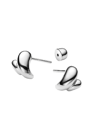 Maria Black Sagene Trail Stud PAIR Örhängen Dam Silver ONESIZE