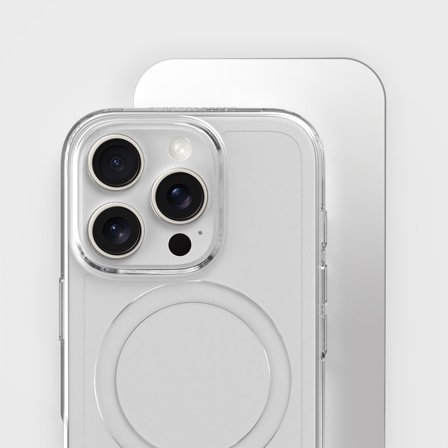 Circular Clear Plant-Based Phone Case & Screen Protection Bundle, iPhone 16 Pro