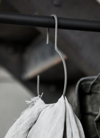 House Doctor Kleshenger Wire Rund MørkGrå_3stk