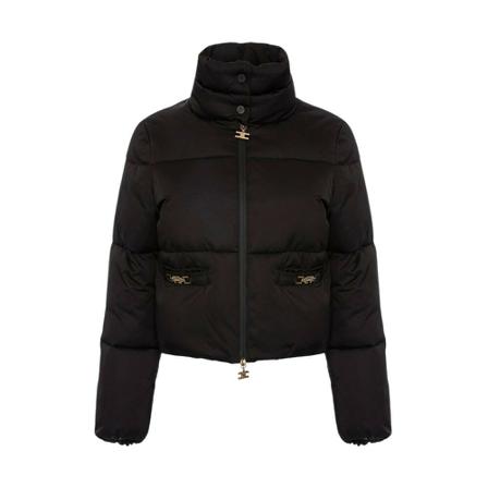 Elisabetta Franchi Down Jakke Sort, Dame