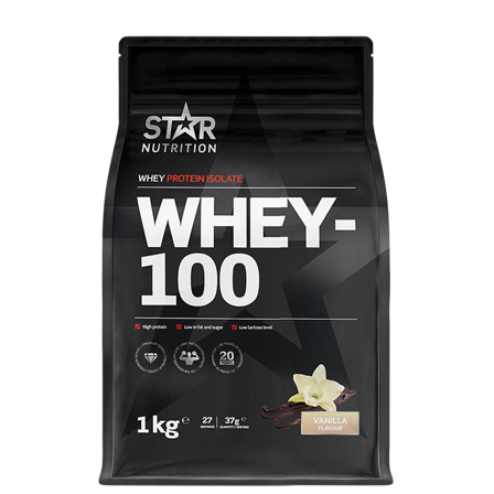 Star Nutrition Whey-100 Myseprotein 1 kg