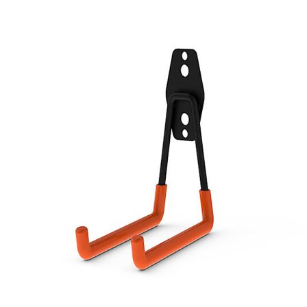 2-pack kraftiga garagekrokar för förvaring av elverktyg, stegar, cyklar, stolar, skrymmande föremål