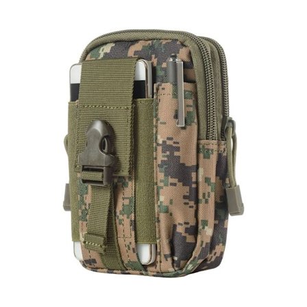 Mobil Taske Mænd Taljetaske Multifunktionel Bæltetaske Midaldrende Ældre Mini Lille Taske Sportstaske - Perfet