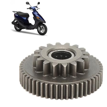 Motor Tannhjulsett Øvre 16T Nedre 51T Scooter Motorsykkel Tilbehør Erstatning for JOG
