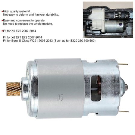 18-hampainen sähköinen käsijarru moduulimoottori 34436850289 sopii Benz S-sarjaan W221 2006-2013