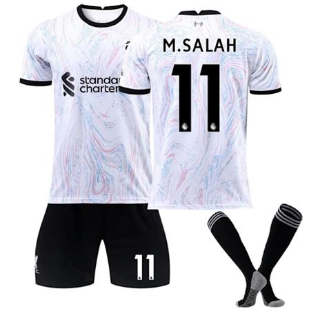 Lasten jalkapallovaruste LIVERPOOL Vierasjoukkueen fanien harjoitteluasu ja sukat 11 11 24#