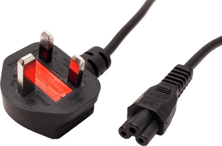 VALUE Power Cable Black 1.8 M Bs