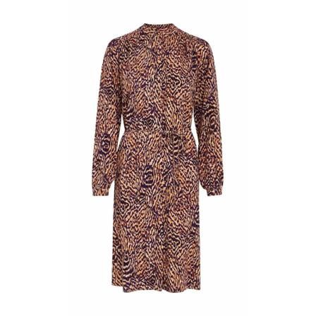 Peppercorn, Peppercorn Harmonia Shirt Dress Warm Sand Bruin, Dames, Maat:L