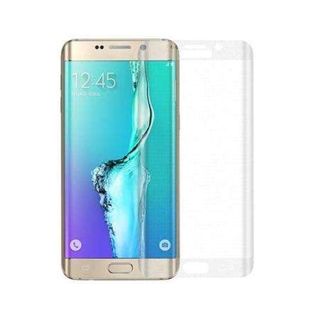 0.3mm kurvet skærmbeskyttelsesfilm i hærdet glas til Samsung Galaxy S6 edge Plus - Transparent Transparent