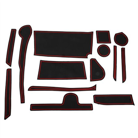 14 stk. dørspalteunderlag til TANTO LA600S/LA610S indvendige skridsikre støvtætte kopholderindsatser