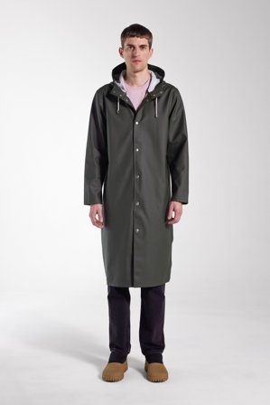 Stockholm Long Raincoat Green