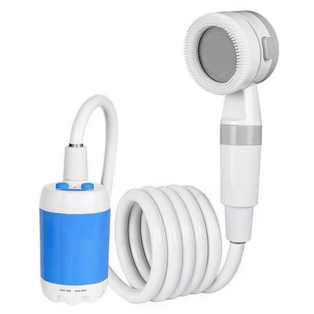 4000mAh Elektrisk Dusj Camping Bærbar Dusjhode Pumpe Utendørs Vandring Reise