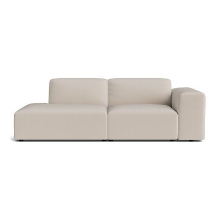 Soma Lounge-Sofa, links | Open end in Lisboa Beige, modernes Design für hohen Komfort, 75cm Höhe, elegantes Polstermöbel für Ihr Wohnzimmer.