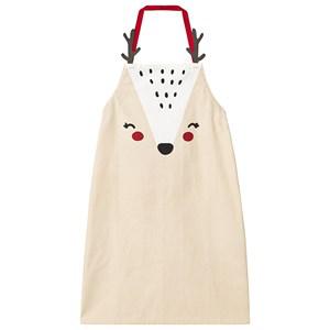 Christmas Kids Red & Beige Reindeer Apron One Size - Home accessories - One size - Red