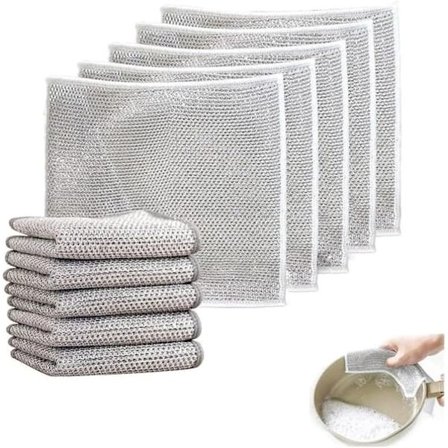 Mikrofiber Disktrasor - 10-pack - Ludd- & Repfria - För Våt/Torr Användning