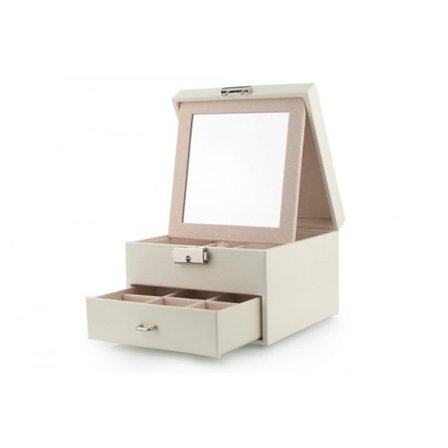 Mintgrön Smyckeslåda med spegel