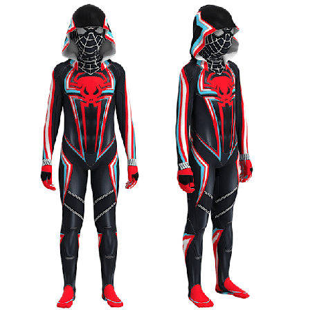 Halloween Spiderman Cosplay Kostym Barnens Dag Barn Cosplay W 150cm